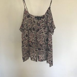 American Eagle Flower Blouse